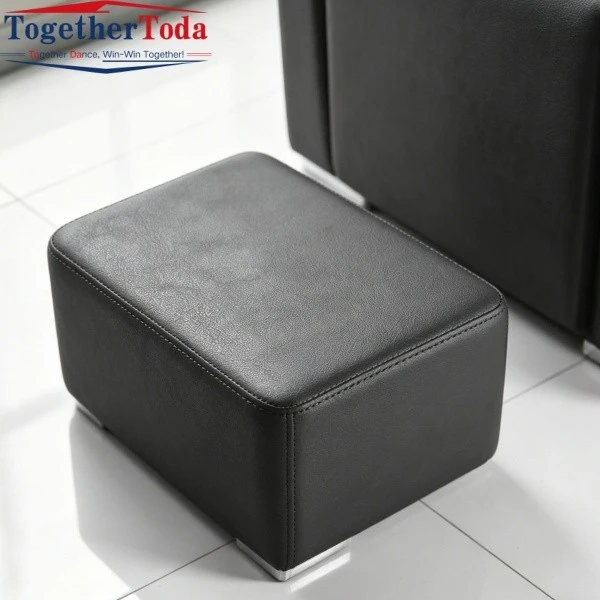 Salon Shampoo Chair and Sink Footrest Close-Up Detail