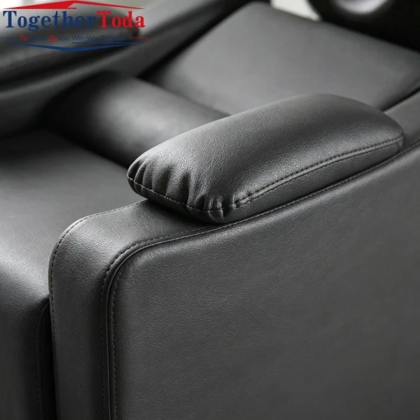 Salon Shampoo Chair and Sink Headrest Cushion Detail Shot